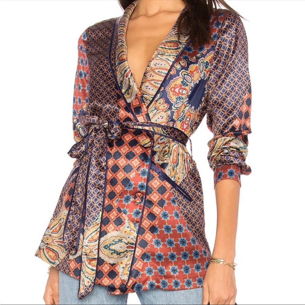 House of Harlow 1960 x Revolve Wrap Top